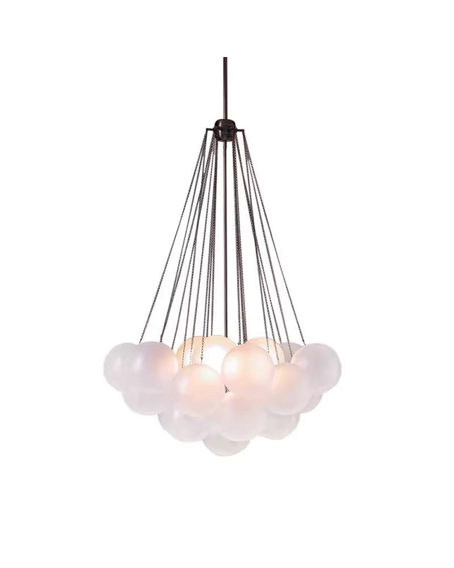 Chandelier CLOE by Rodesigne — glass designer chandelier, custom lighting by RODESIGNE