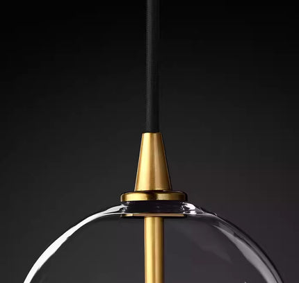 Pendant lamp GLOBE MOBILE by Rodesigne — glass modern pendant light, custom designer lighting by RODESIGNE
