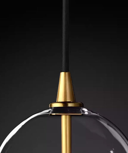 Pendant lamp GLOBE MOBILE by Rodesigne — glass modern pendant light, custom designer lighting by RODESIGNE