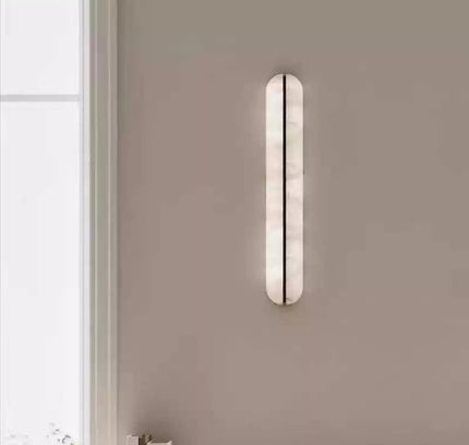Wall lamp (Sconce) OVALO by Rodesigne — alabaster oval sconce