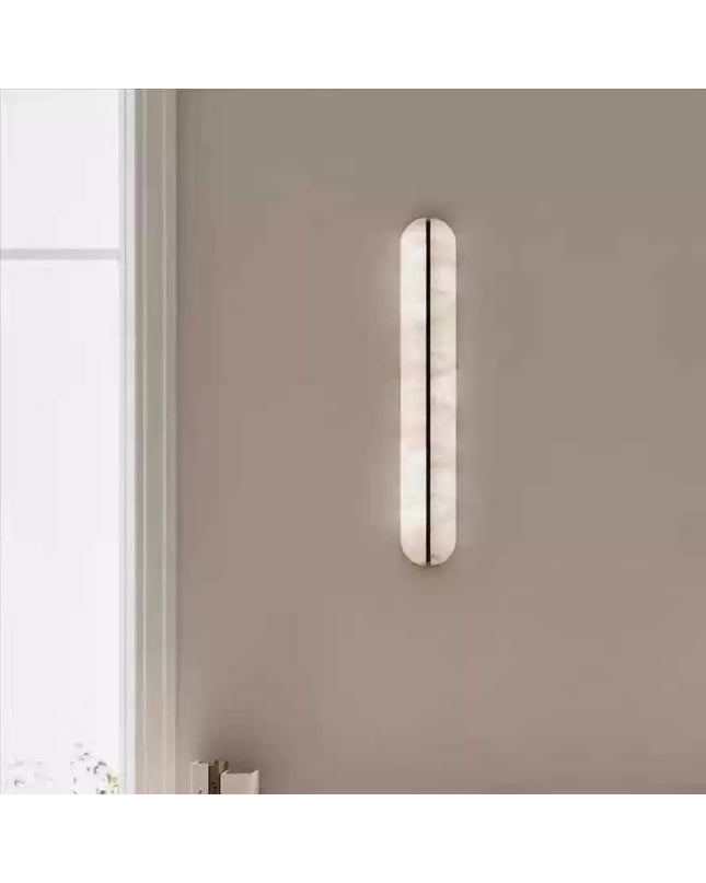Wall lamp (Sconce) OVALO by Rodesigne — alabaster oval sconce