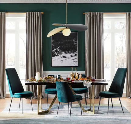 Pendant lamp OLIVIA by Rodesigne — glass modern pendant light, custom designer lighting by RODESIGNE