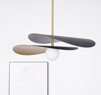 Pendant lamp OLIVIA by Rodesigne — glass modern pendant light, custom designer lighting by RODESIGNE