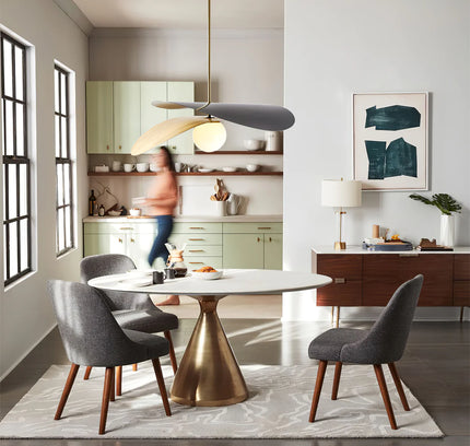 Pendant lamp OLIVIA by Rodesigne — glass modern pendant light, custom designer lighting by RODESIGNE