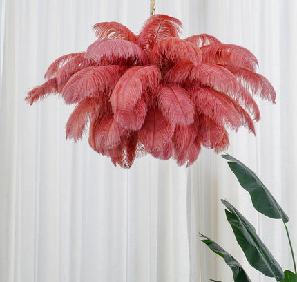Chandelier FEATHER by Rodesigne — glass designer chandelier, custom lighting by RODESIGNE