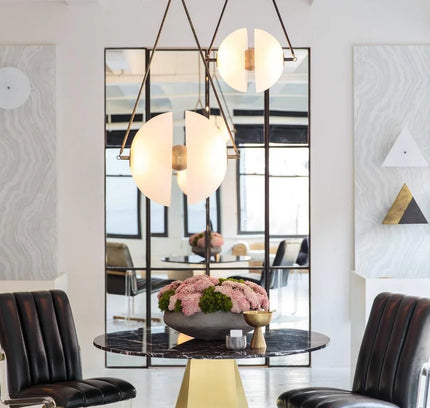 Pendant lamp OLYSTER by Rodesigne — glass modern pendant light, custom designer lighting by RODESIGNE