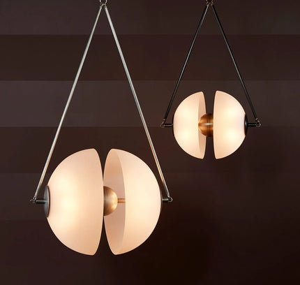 Pendant lamp OLYSTER by Rodesigne — glass modern pendant light, custom designer lighting by RODESIGNE