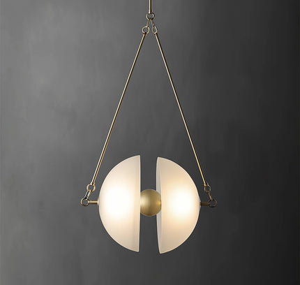 Pendant lamp OLYSTER by Rodesigne — glass modern pendant light, custom designer lighting by RODESIGNE
