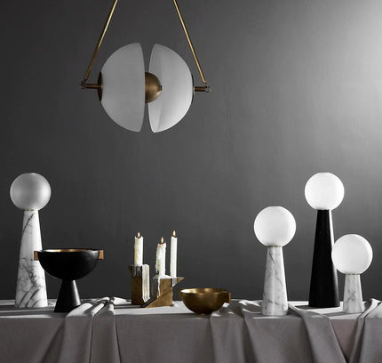 Pendant lamp OLYSTER by Rodesigne — glass modern pendant light, custom designer lighting by RODESIGNE
