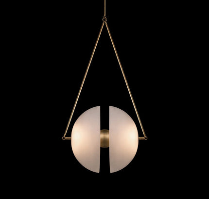 Pendant lamp OLYSTER by Rodesigne — glass modern pendant light, custom designer lighting by RODESIGNE