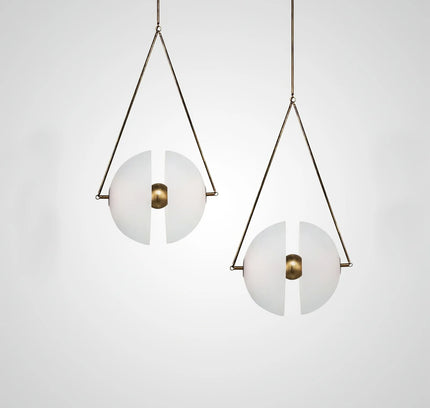 Pendant lamp OLYSTER by Rodesigne — glass modern pendant light, custom designer lighting by RODESIGNE