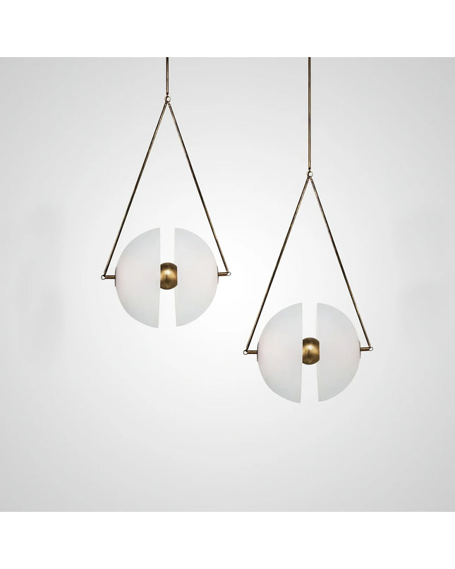 Pendant lamp OLYSTER by Rodesigne — glass modern pendant light, custom designer lighting by RODESIGNE