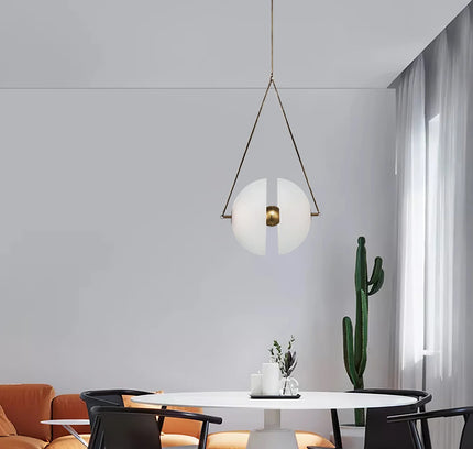 Pendant lamp OLYSTER by Rodesigne — glass modern pendant light, custom designer lighting by RODESIGNE