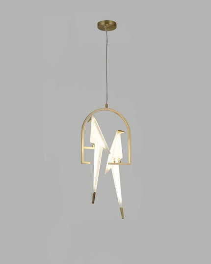 Pendant lamp PERCHING BIRD by Rodesigne
