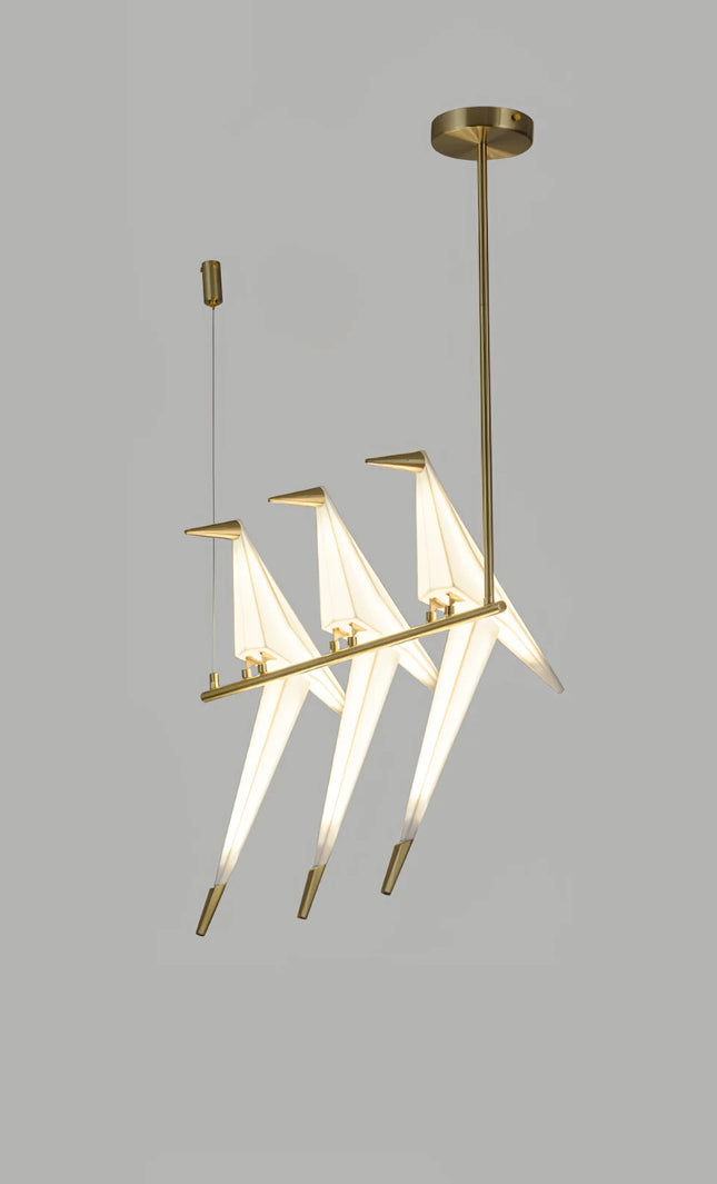 Pendant lamp PERCHING BIRD by Rodesigne