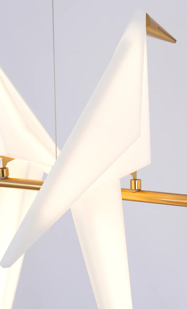 Pendant lamp PERCHING BIRD by Rodesigne