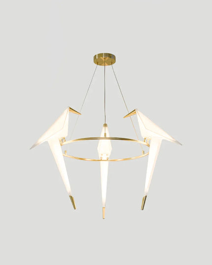 Pendant lamp PERCHING BIRD by Rodesigne