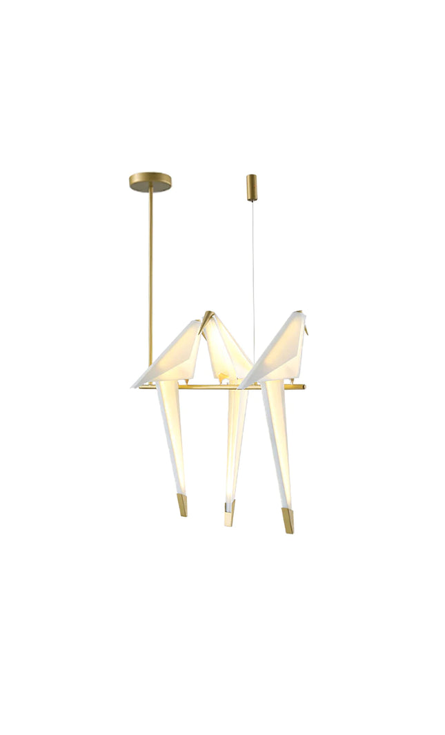 Pendant lamp PERCHING BIRD by Rodesigne