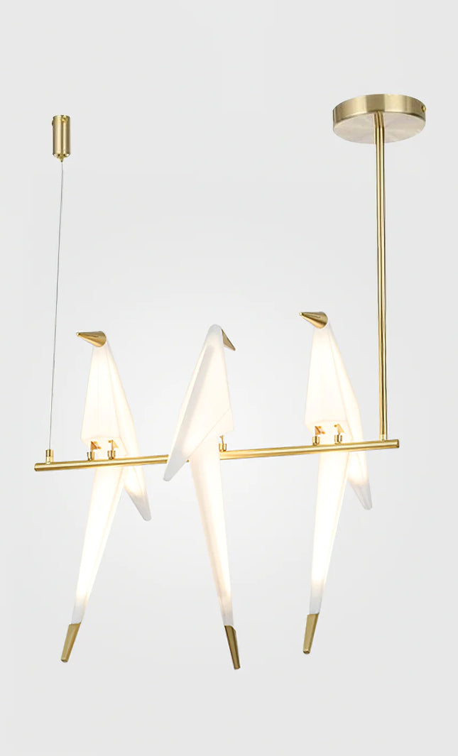 Pendant lamp PERCHING BIRD by Rodesigne