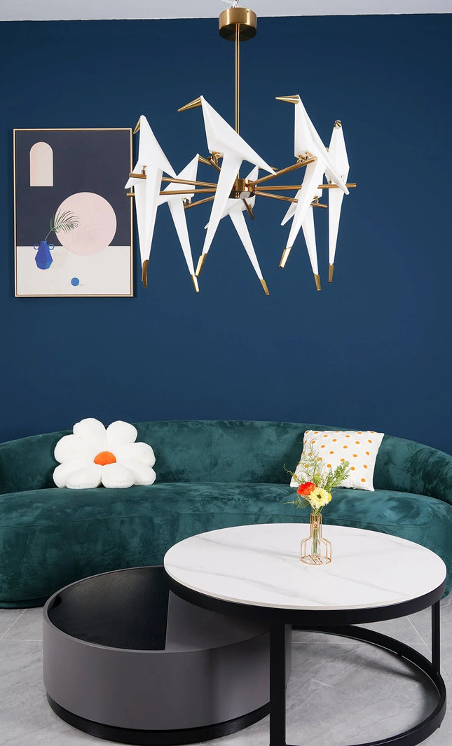 Chandelier PERCHING BIRD by Rodesigne