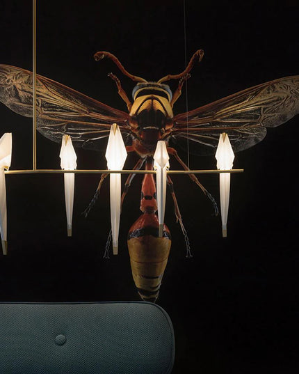 Chandelier PERCHING BIRD by Rodesigne