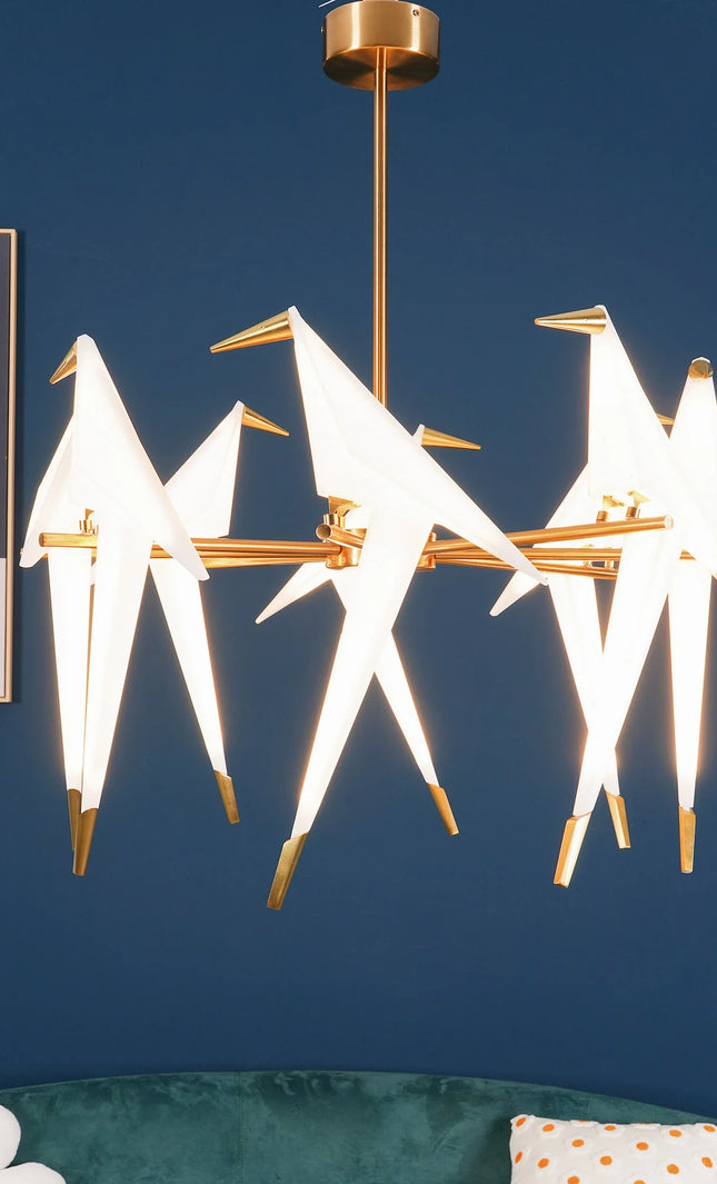 Chandelier PERCHING BIRD by Rodesigne