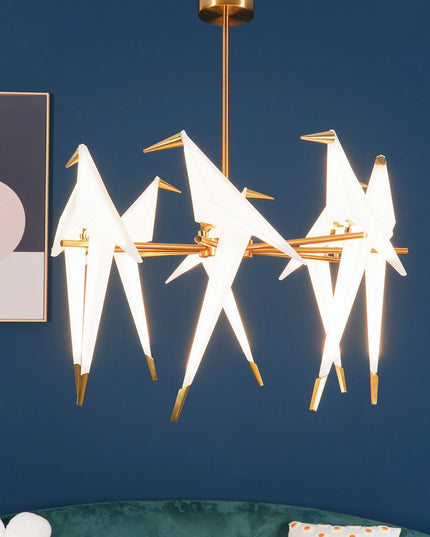 Chandelier PERCHING BIRD by Rodesigne