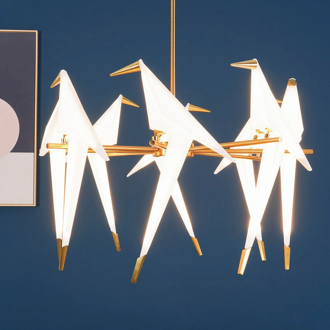 Chandelier PERCHING BIRD by Rodesigne