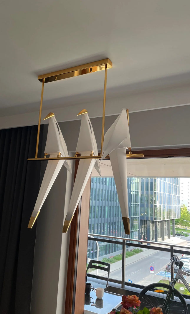 Pendant lamp PERCHING BIRD by Rodesigne