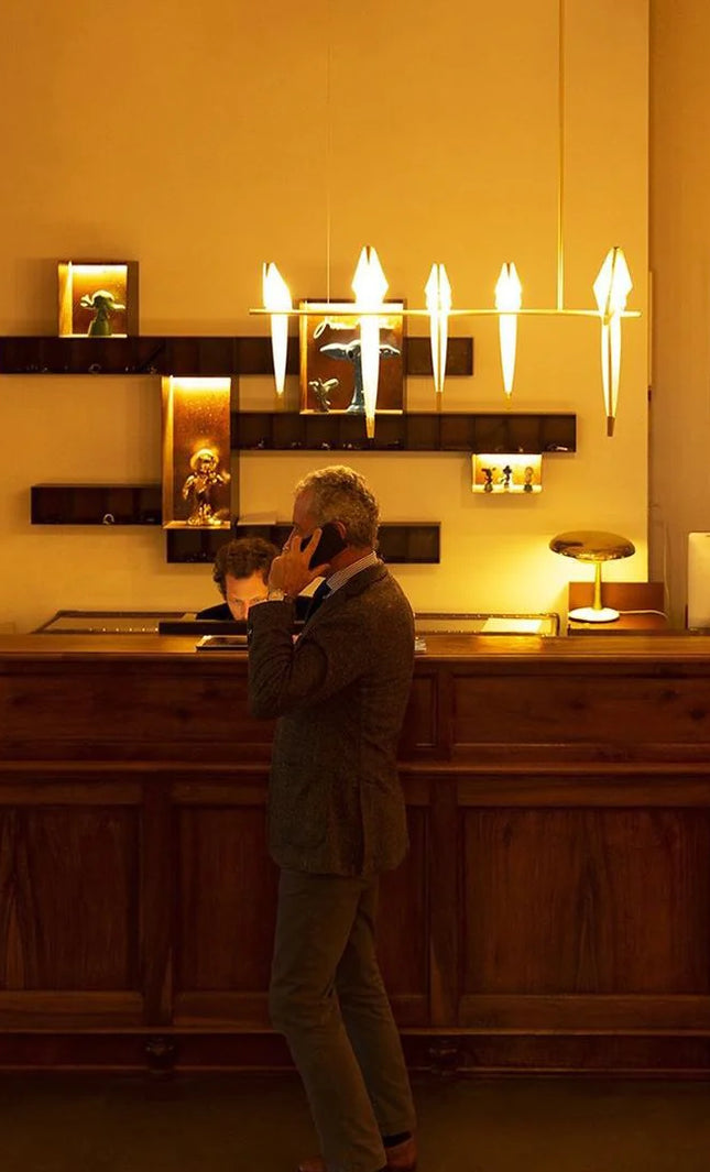 Chandelier PERCHING BIRD by Rodesigne