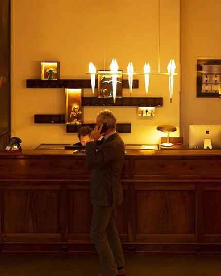 Chandelier PERCHING BIRD by Rodesigne