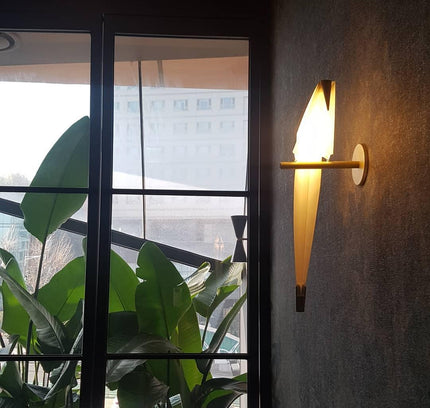 Wall lamp (Sconce) PERCHING BIRD by Rodesigne — wall sconce lamp, designer lighting by RODESIGNE