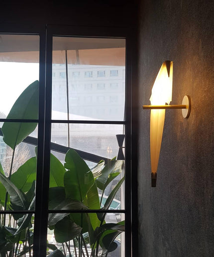 Wall lamp (Sconce) PERCHING BIRD by Rodesigne