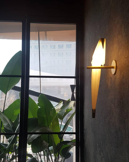 Wall lamp (Sconce) PERCHING BIRD by Rodesigne