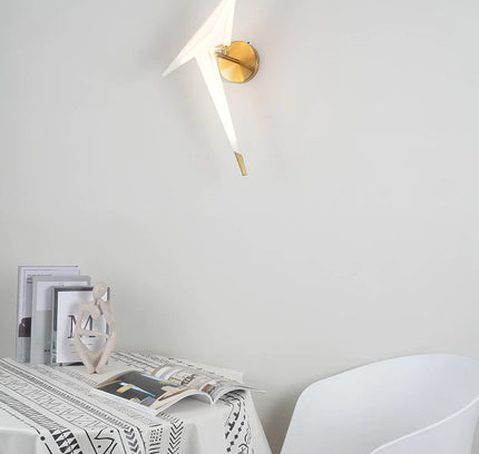Wall lamp (Sconce) PERCHING BIRD by Rodesigne — wall sconce lamp, designer lighting by RODESIGNE