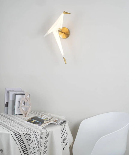 Wall lamp (Sconce) PERCHING BIRD by Rodesigne