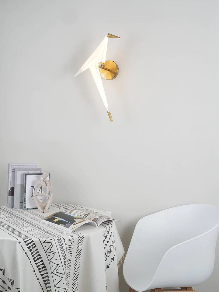 Wall lamp (Sconce) PERCHING BIRD by Rodesigne