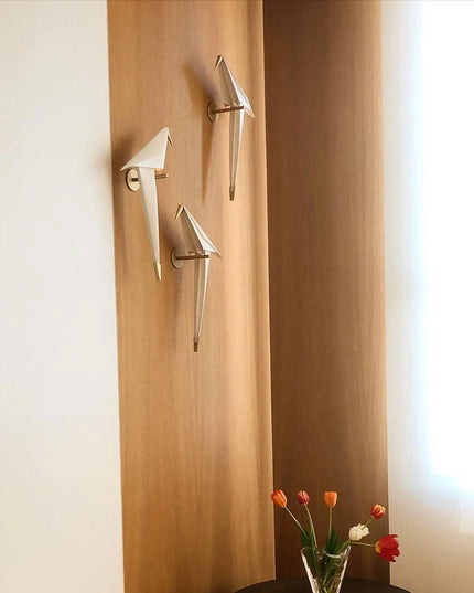 Wall lamp (Sconce) PERCHING BIRD by Rodesigne