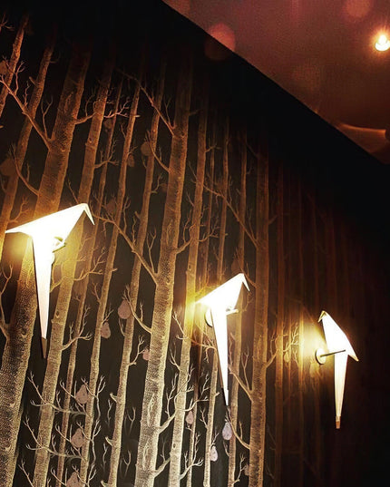 Wall lamp (Sconce) PERCHING BIRD by Rodesigne