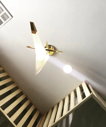 Wall lamp (Sconce) PERCHING BIRD by Rodesigne