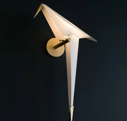 Wall lamp (Sconce) PERCHING BIRD by Rodesigne — wall sconce lamp, designer lighting by RODESIGNE