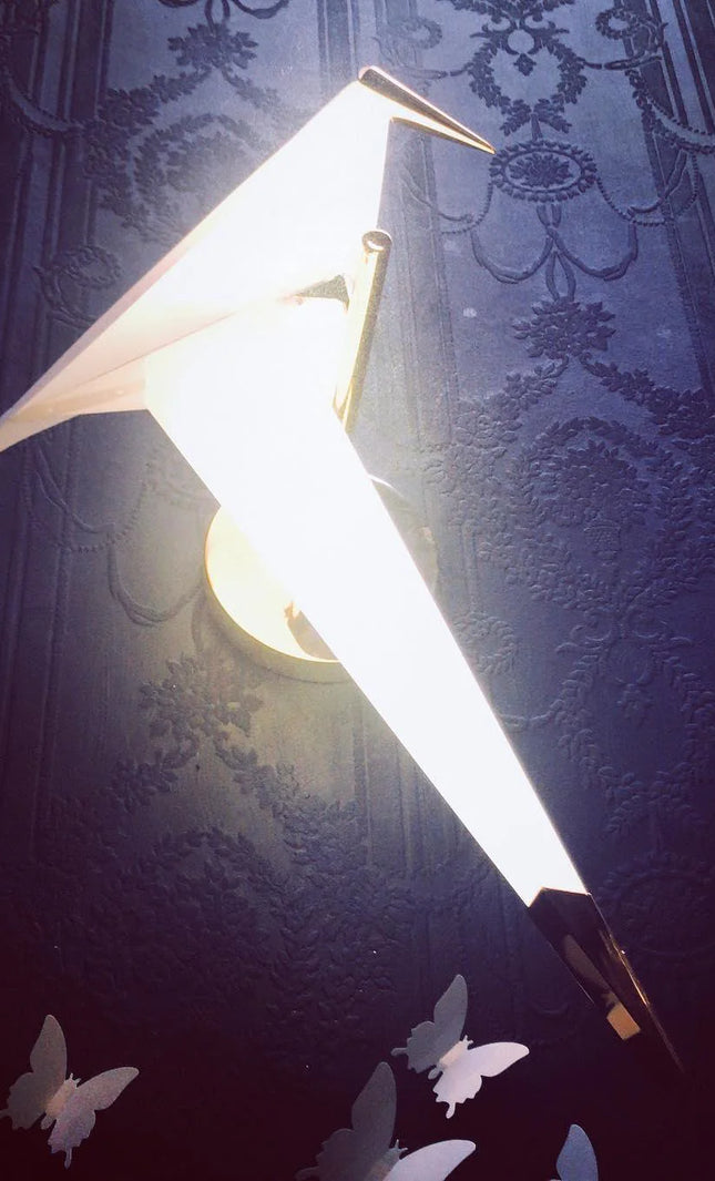 Wall lamp (Sconce) PERCHING BIRD by Rodesigne
