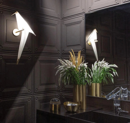 Wall lamp (Sconce) PERCHING BIRD by Rodesigne — wall sconce lamp, designer lighting by RODESIGNE