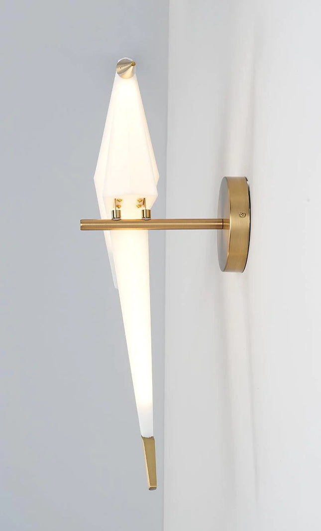 Wall lamp (Sconce) PERCHING BIRD by Rodesigne