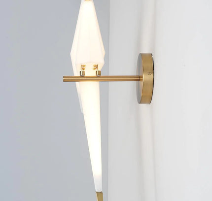 Wall lamp (Sconce) PERCHING BIRD by Rodesigne — wall sconce lamp, designer lighting by RODESIGNE