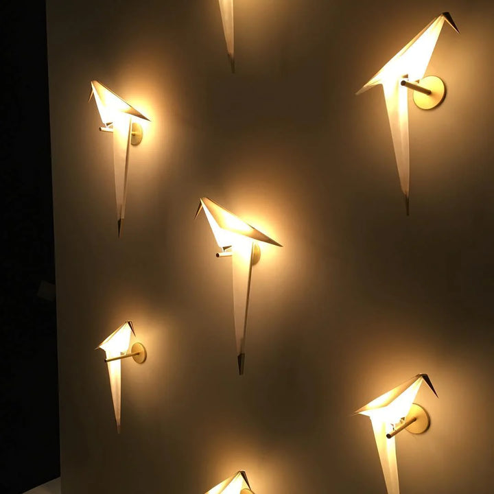 Wall lamp (Sconce) PERCHING BIRD by Rodesigne