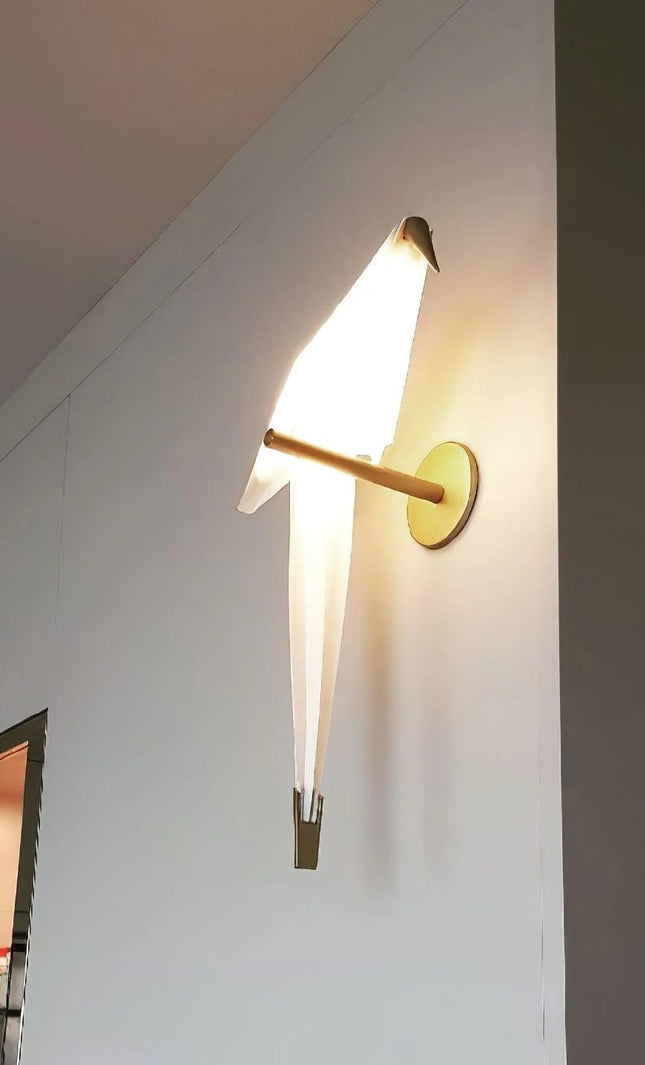 Wall lamp (Sconce) PERCHING BIRD by Rodesigne