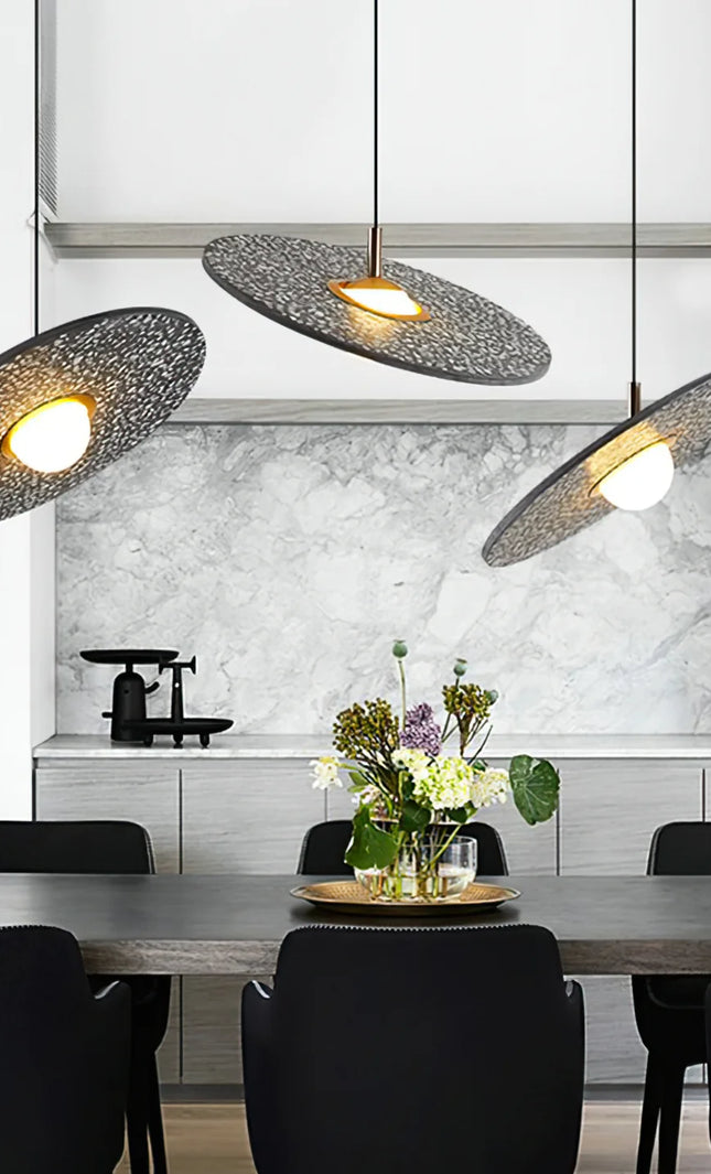 Pendant lamp SATURNE by Rodesigne