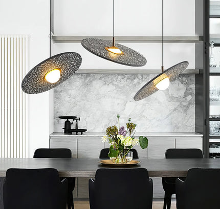 Pendant lamp SATURNE by Rodesigne — modern pendant light, custom designer lighting by RODESIGNE
