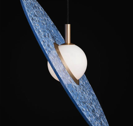 Pendant lamp SATURNE by Rodesigne — modern pendant light, custom designer lighting by RODESIGNE